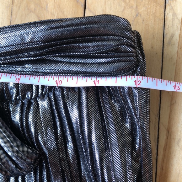 Zara Metallic Silver Culottes *3 for $30* - Picture 7 of 8